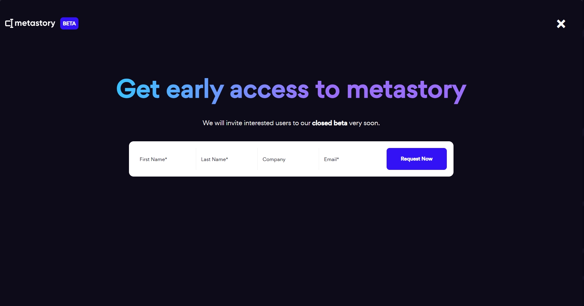Metastory